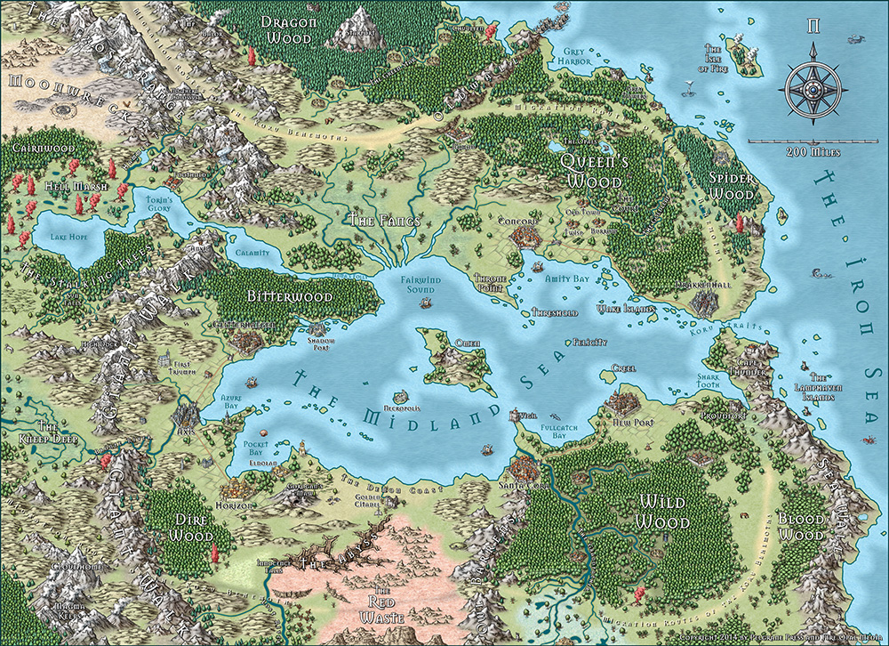 free fantasy world map creator software