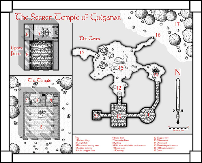 Profantasy's Map-Making Journal » Blog Archive » Want to Create a Dungeon?