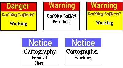 Cartographer Warning Signs